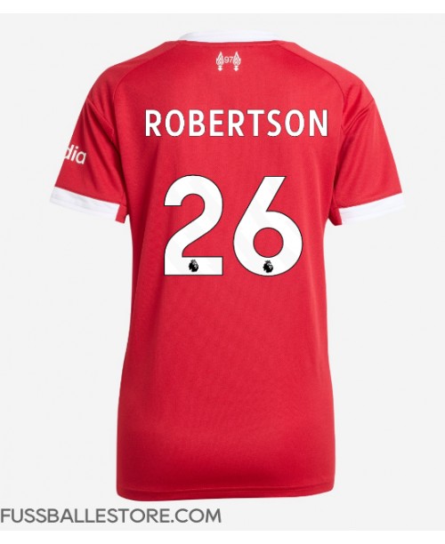 Günstige Liverpool Andrew Robertson #26 Heimtrikot Damen 2025-26 Kurzarm Günstige Liverpool Andrew Robertson #26 Heimtrikot Damen 2025-26 Kurzarm